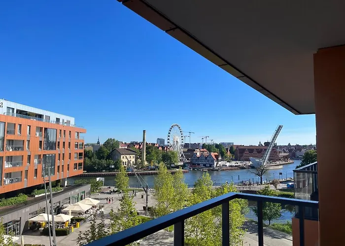 Luksusowy Nowoczesny Z Widokiem Apartman Gdańsk
